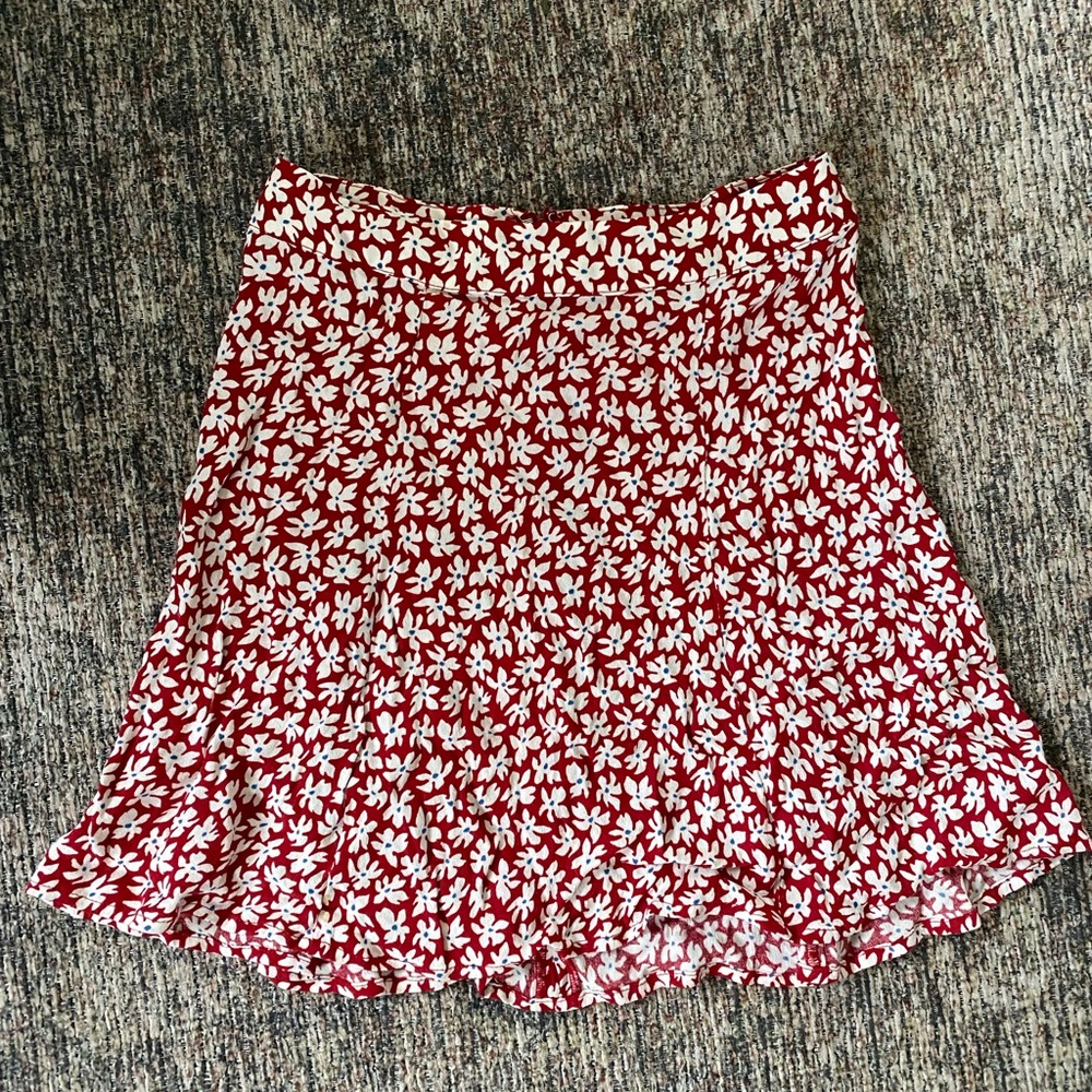 Reformation Flounce Skirt Grenadine Size 0